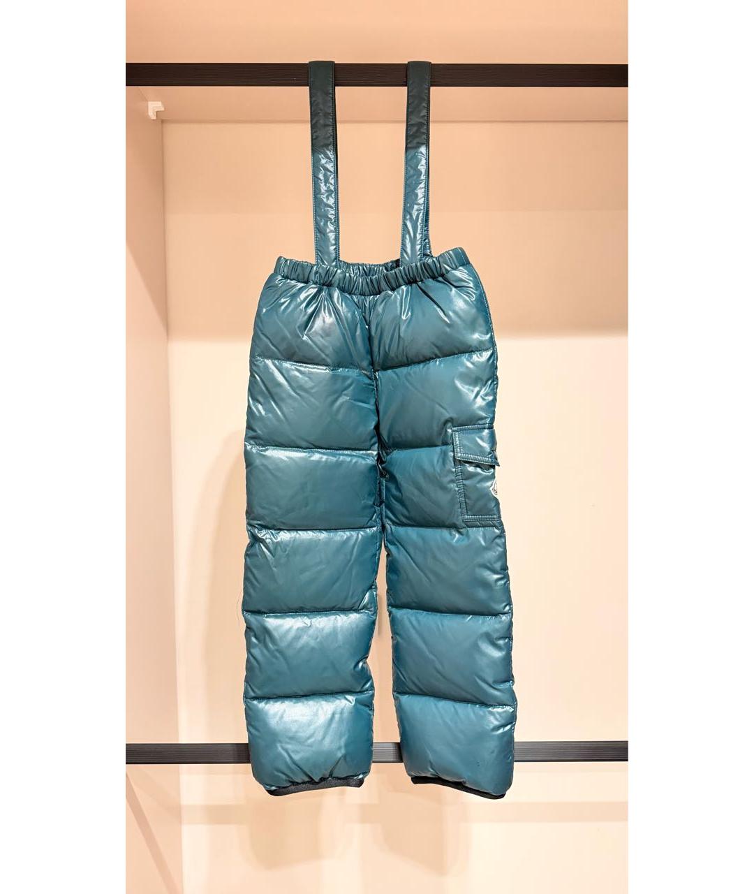 MONCLER Зеленый комбинезон, фото 5