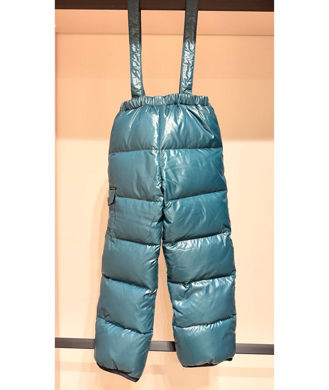 MONCLER Зеленый комбинезон, фото 6