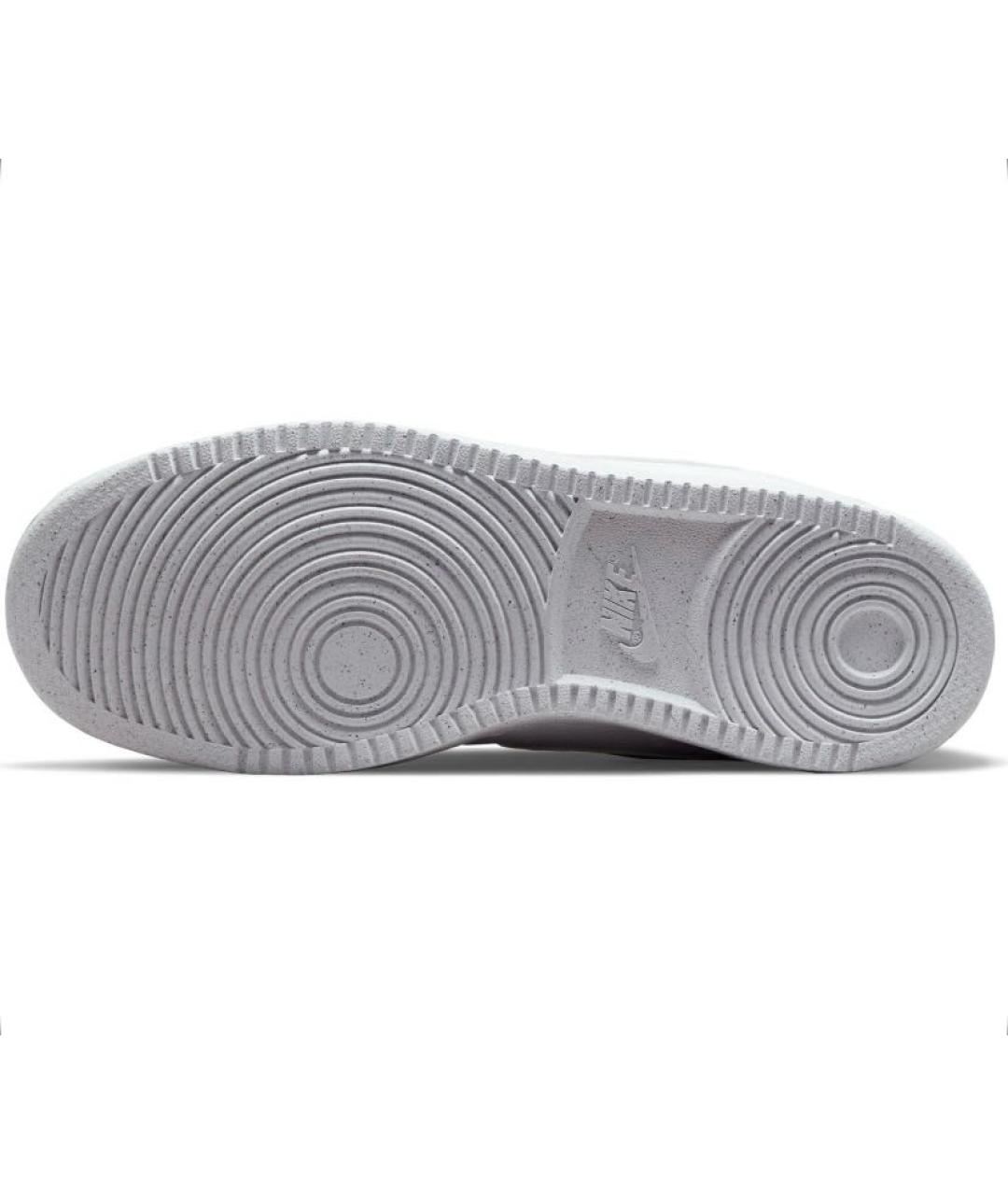 NIKE Белые кожаные высокие кроссовки / кеды, фото 5