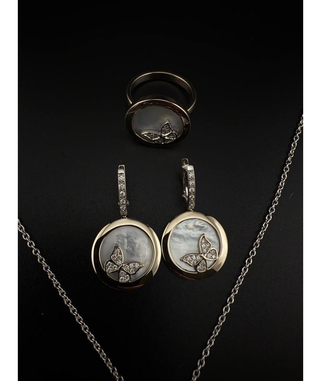 CARRERA Y CARRERA Серебрянный комплект из белого золота, фото 2