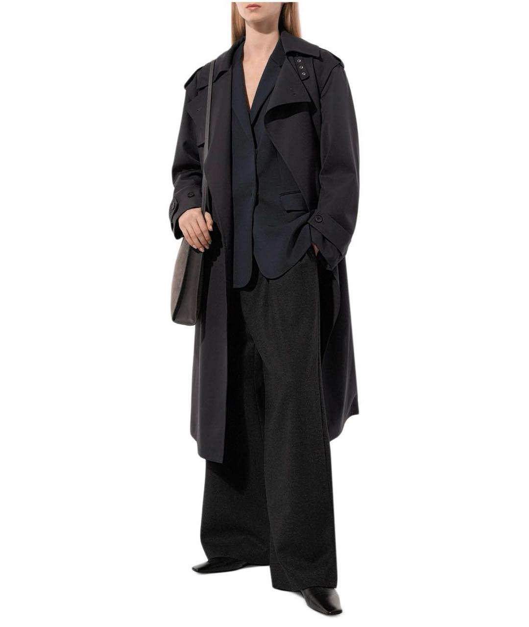 THEORY Темно-синий ацетатный жакет/пиджак, фото 5