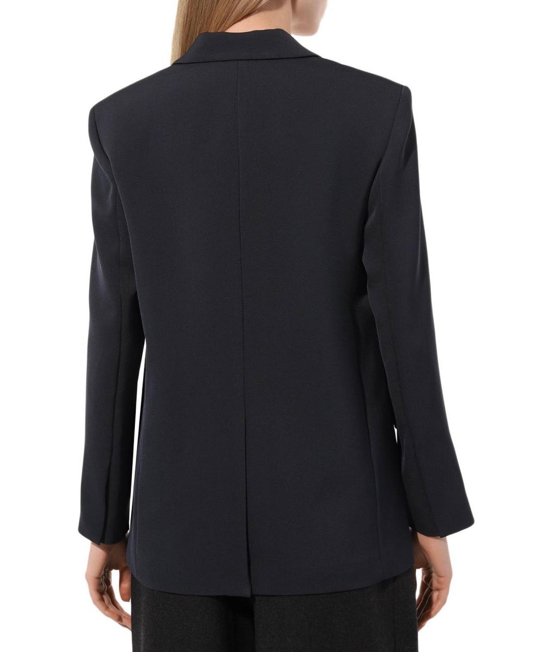 THEORY Темно-синий ацетатный жакет/пиджак, фото 3