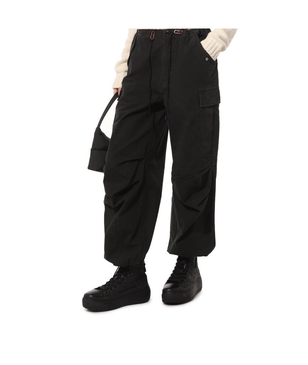 R13 Черные текстильные кеды, фото 4