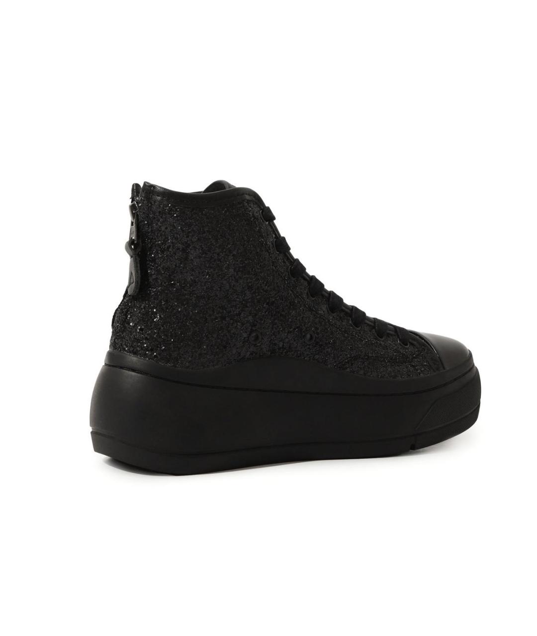 R13 Черные текстильные кеды, фото 3