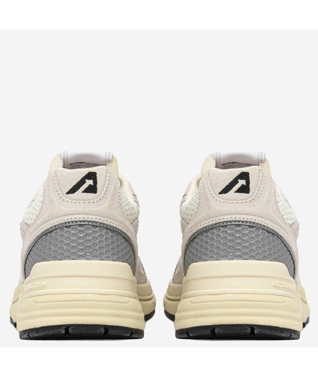 AUTRY Бежевые замшевые низкие кроссовки / кеды, фото 4