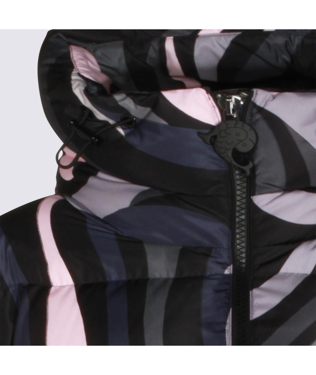 EMILIO PUCCI Мульти полиамидовый пуховик, фото 4