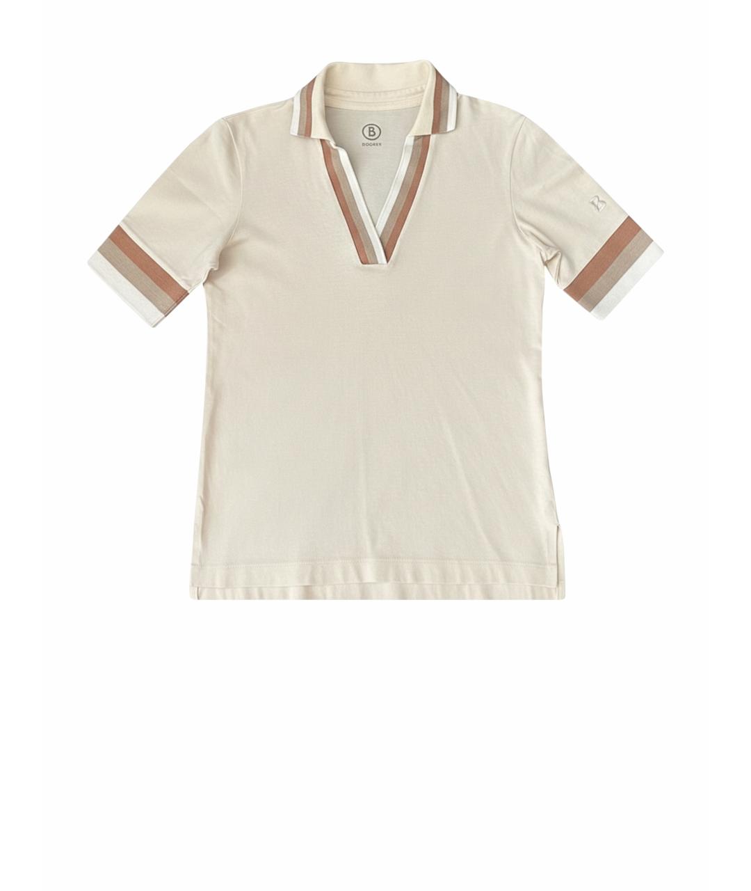 BOGNER Бежевая футболка, фото 1