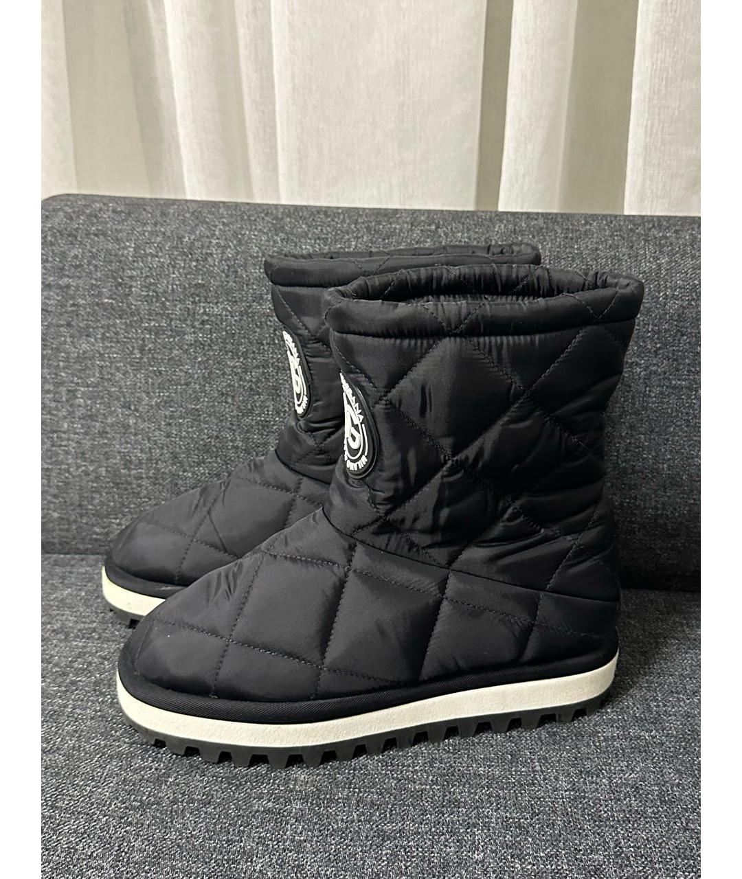 DOLCE&GABBANA Черные ботинки, фото 6