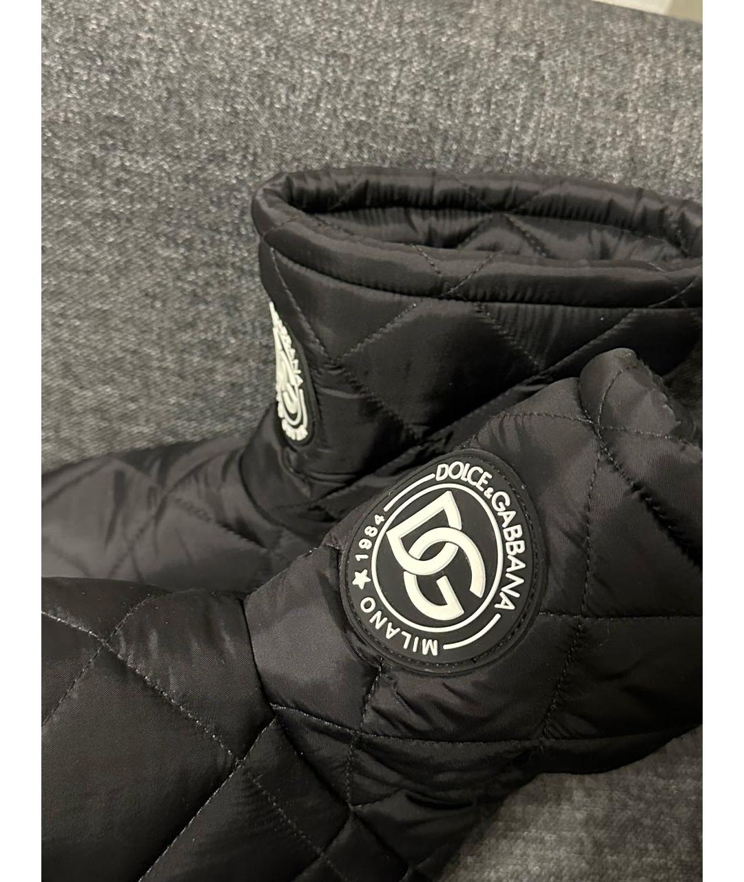 DOLCE&GABBANA Черные ботинки, фото 4