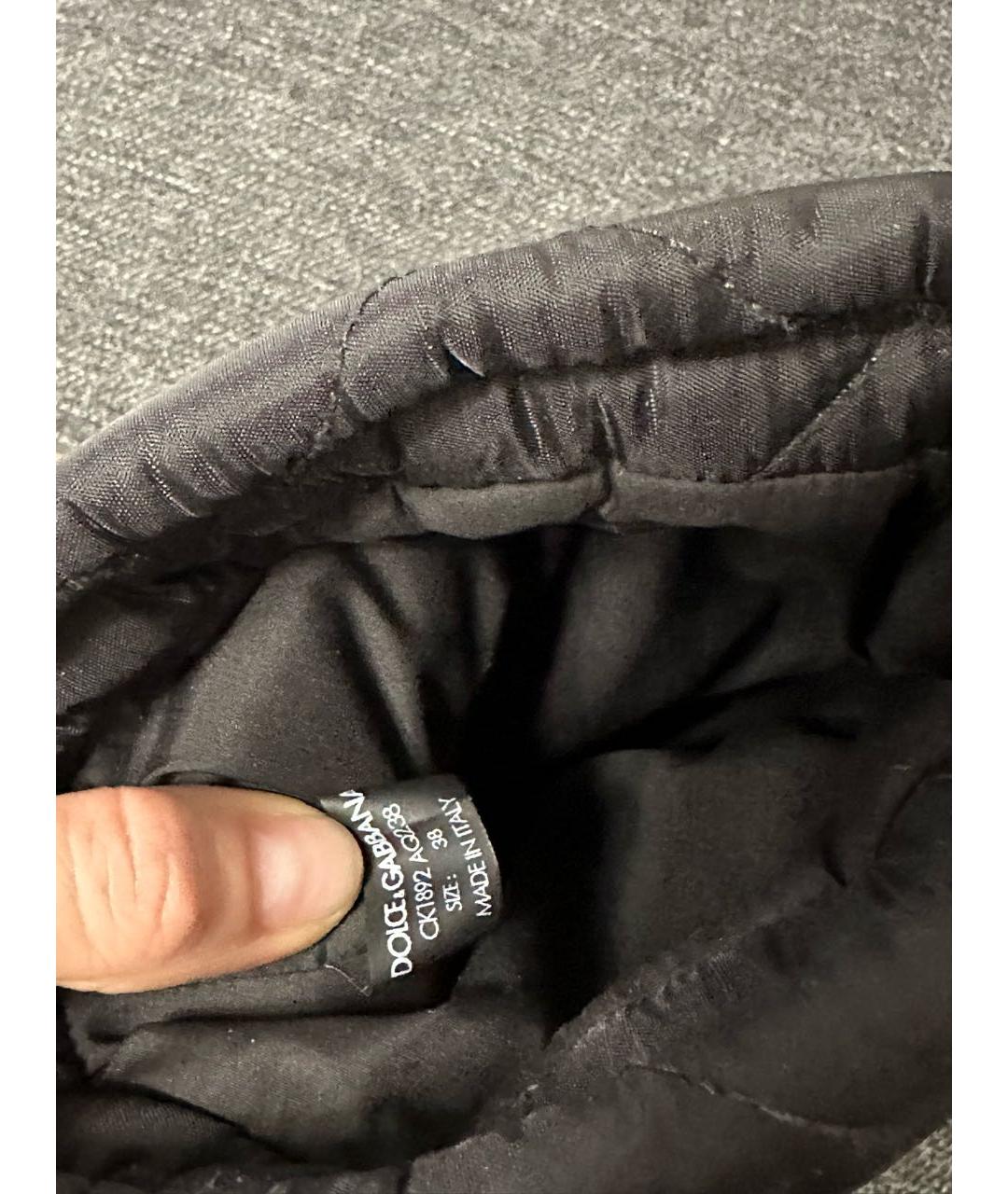 DOLCE&GABBANA Черные ботинки, фото 5