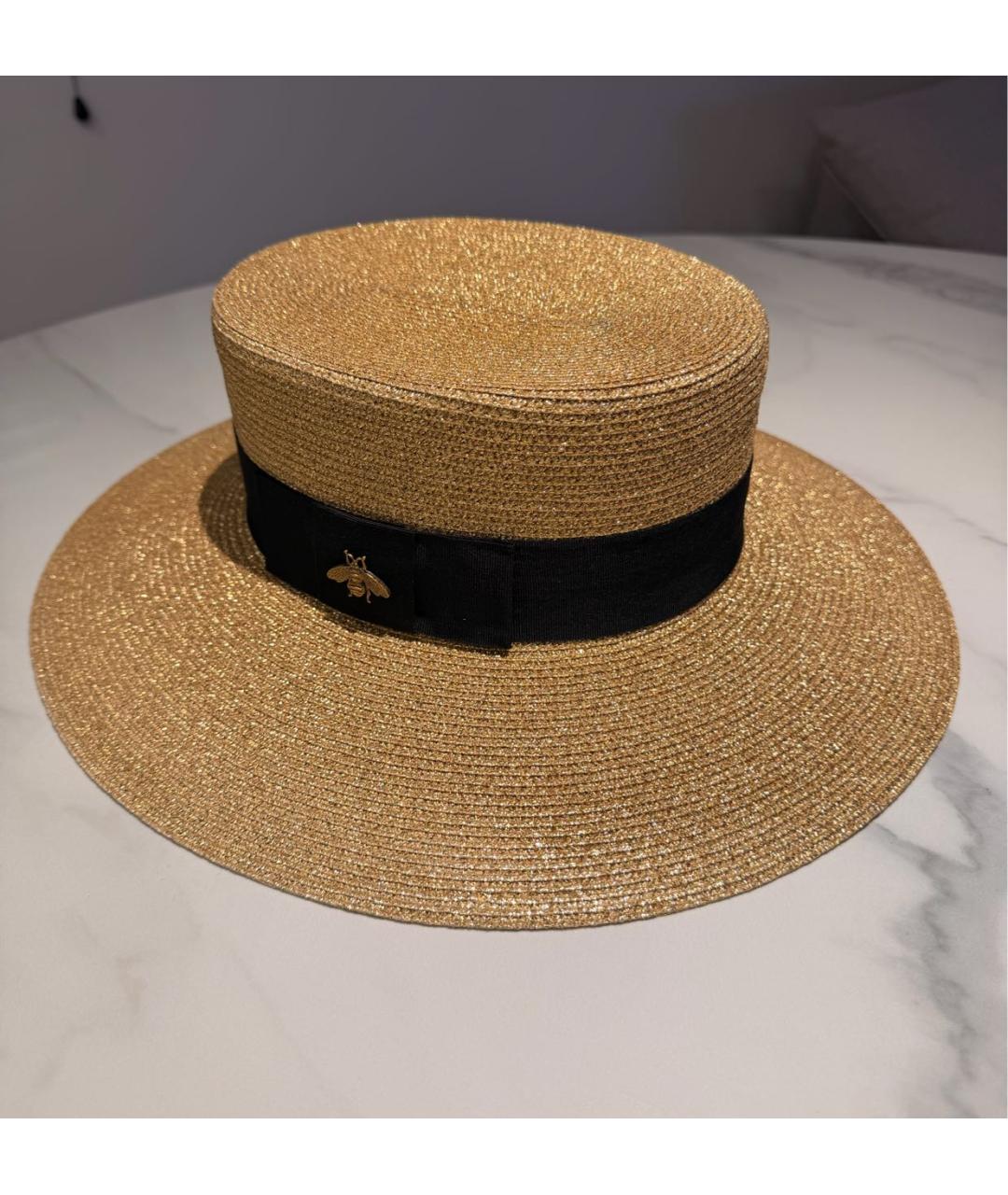 GUCCI Золотая шляпа, фото 5