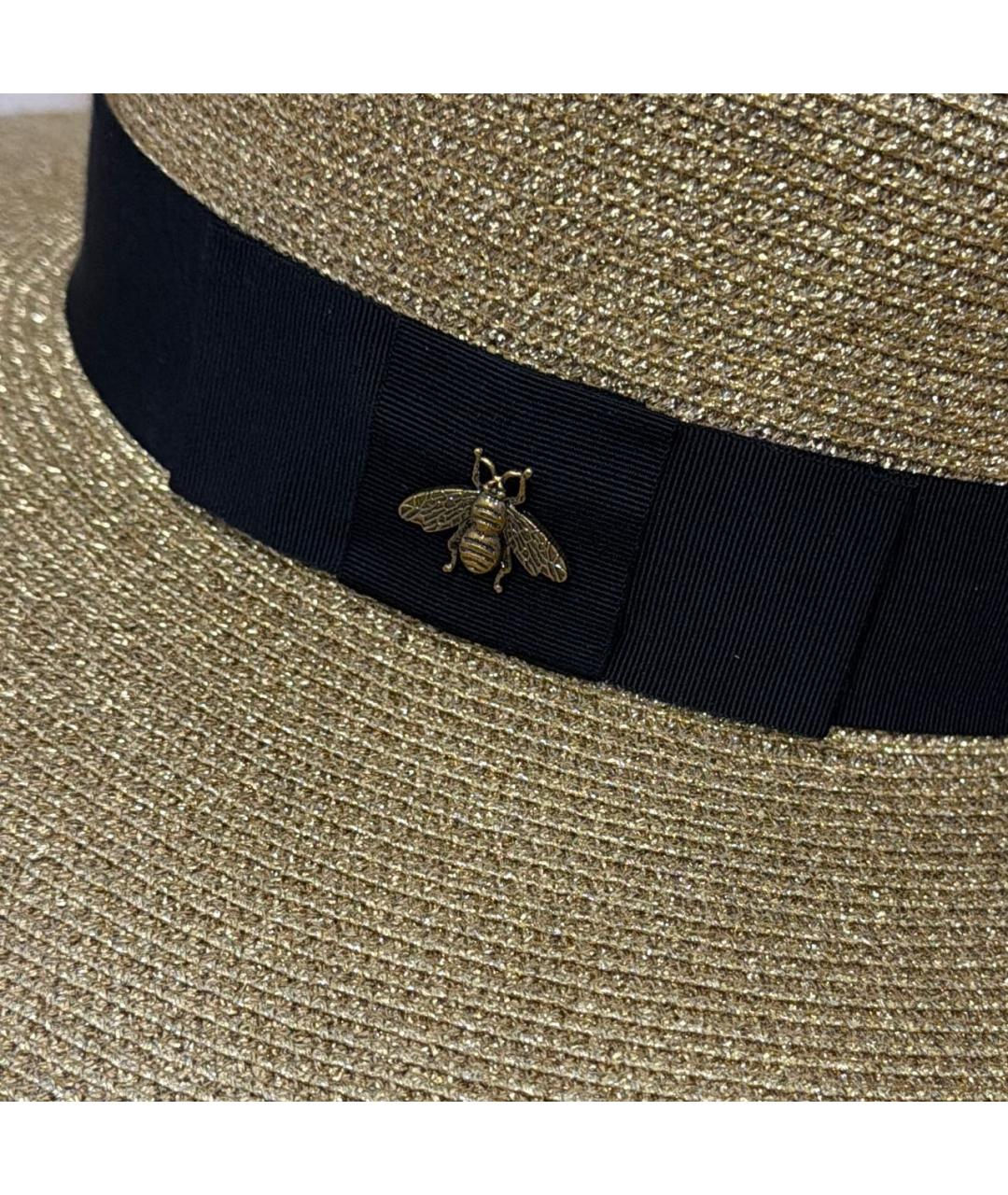 GUCCI Золотая шляпа, фото 4