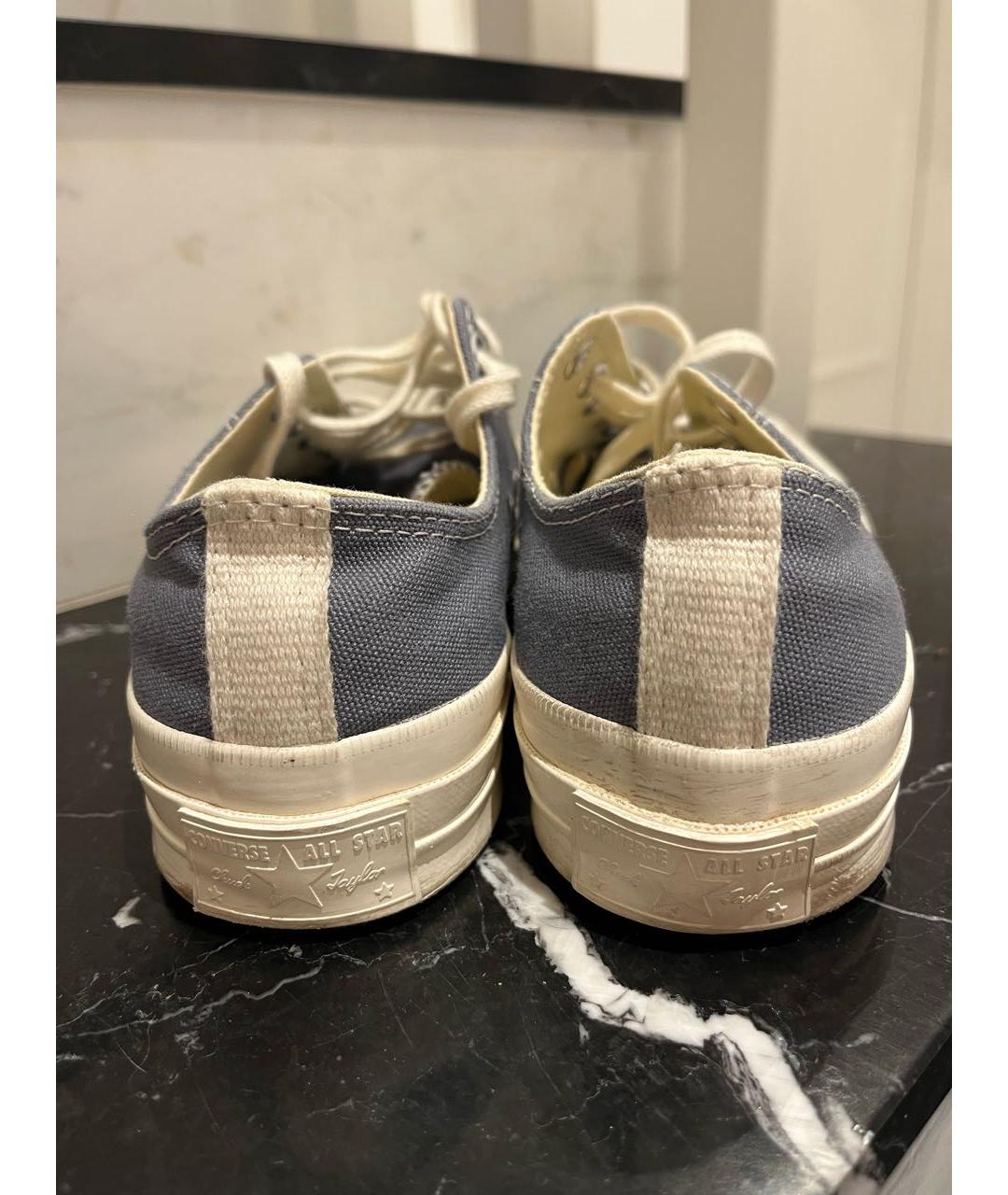 CONVERSE Серые текстильные кеды, фото 4