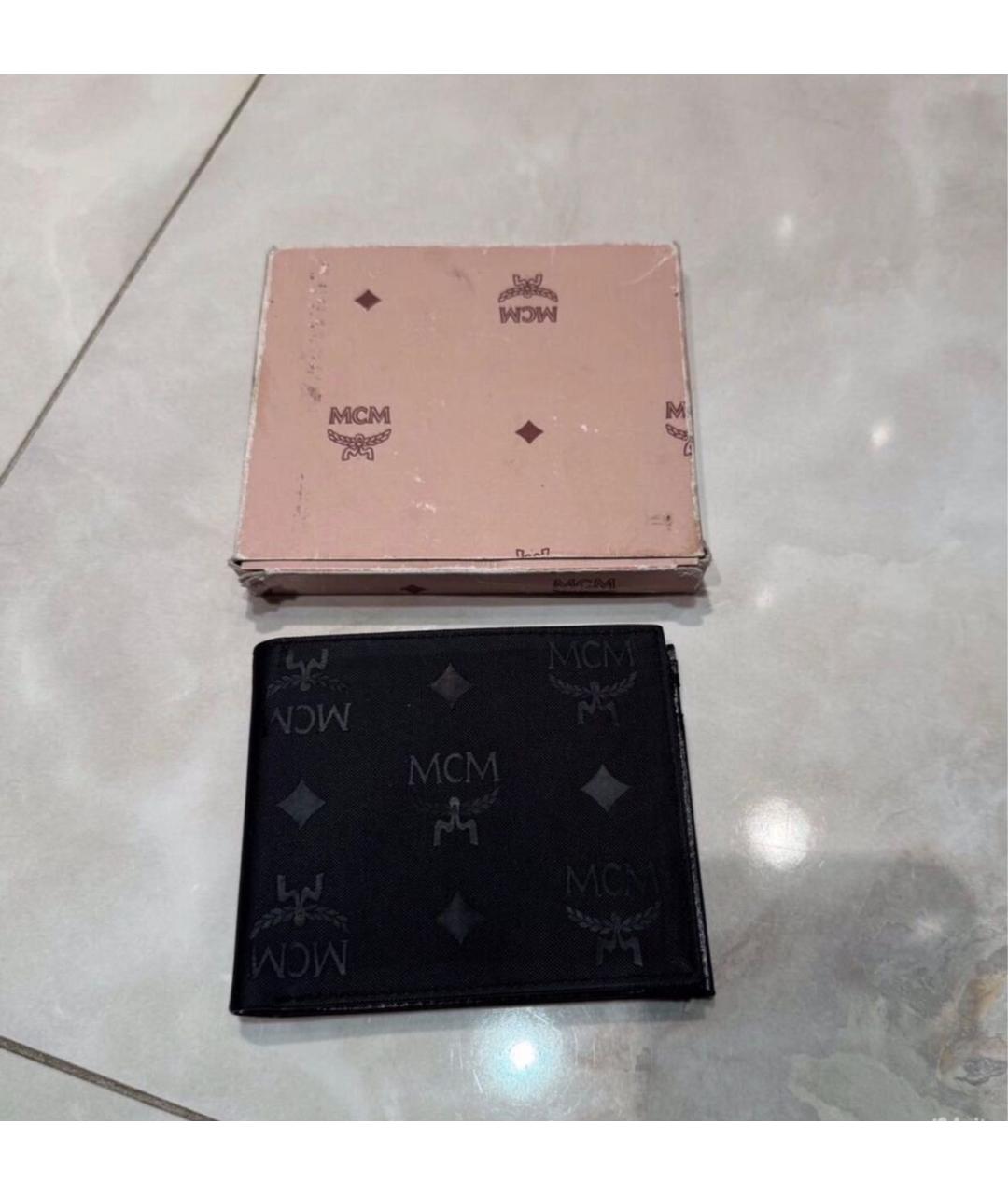 MCM Черный кошелек, фото 2