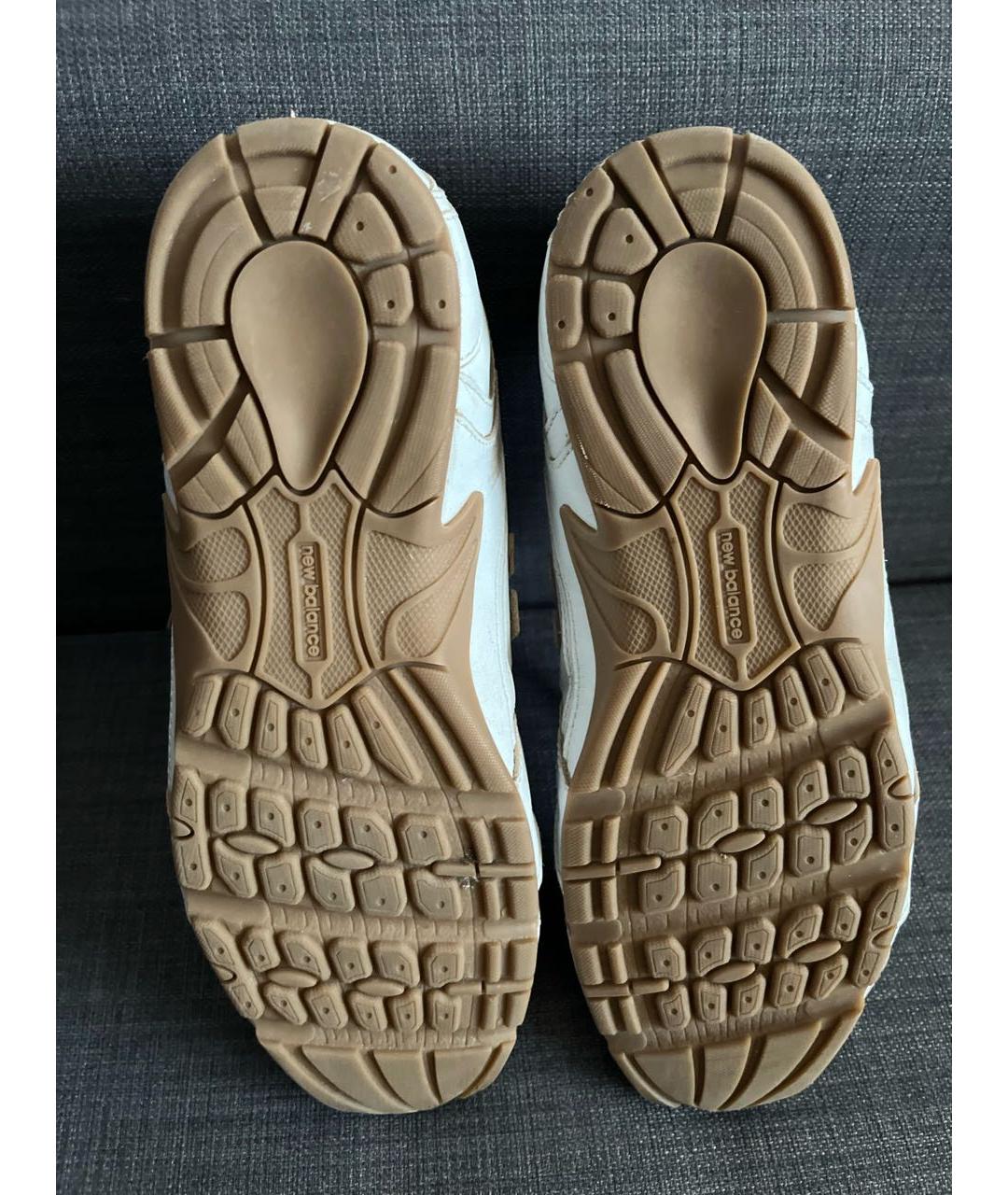 MIU MIU Белые кожаные кеды, фото 4