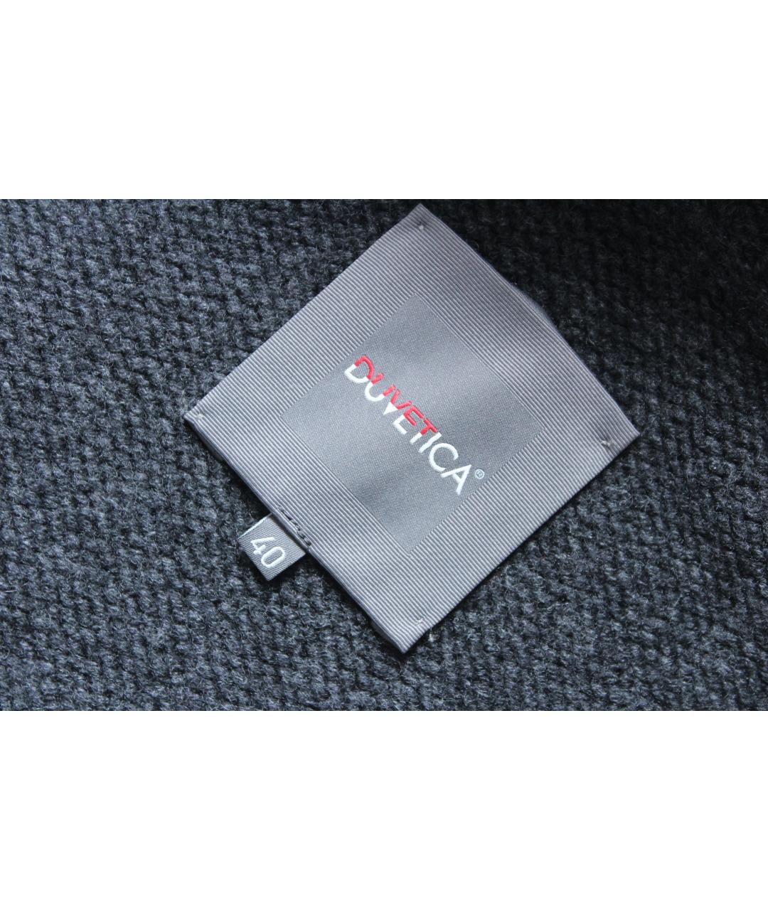 DUVETICA Серое шерстяное пальто, фото 9