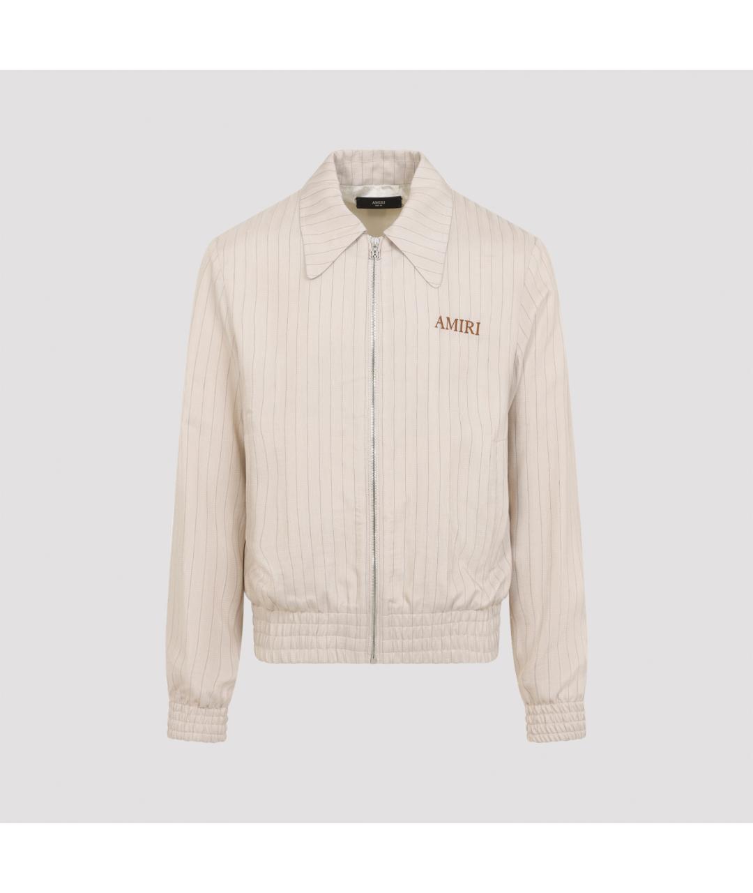 AMIRI Бежевая вискозная куртка, фото 2