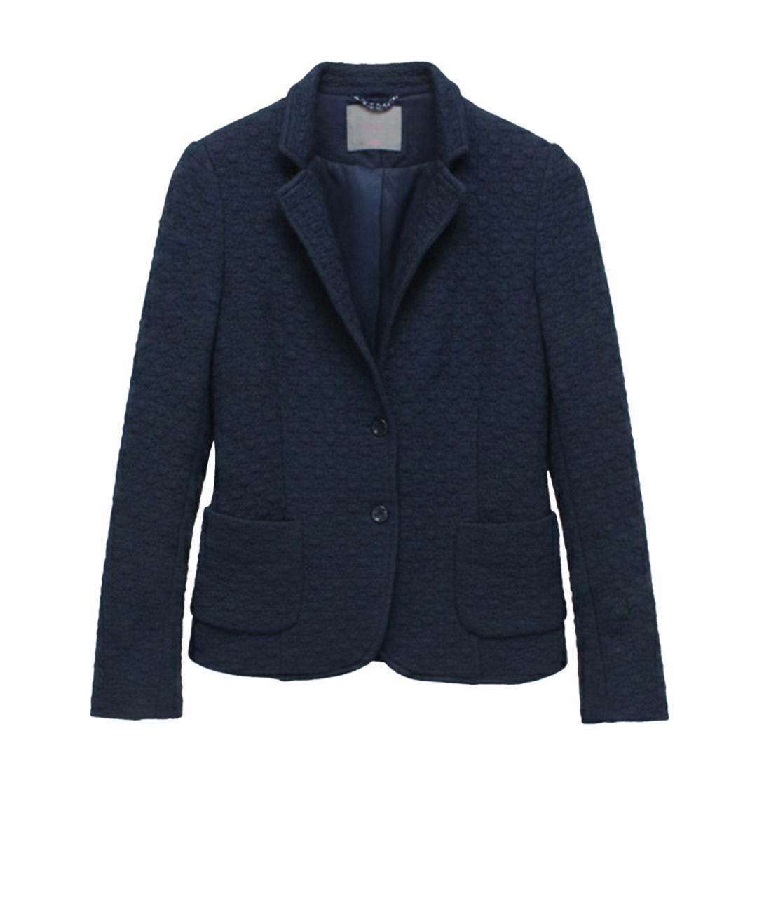 SEVENTY Синий вискозный жакет/пиджак, фото 1