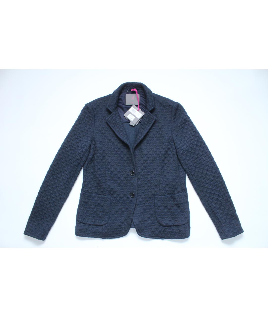 SEVENTY Синий вискозный жакет/пиджак, фото 5