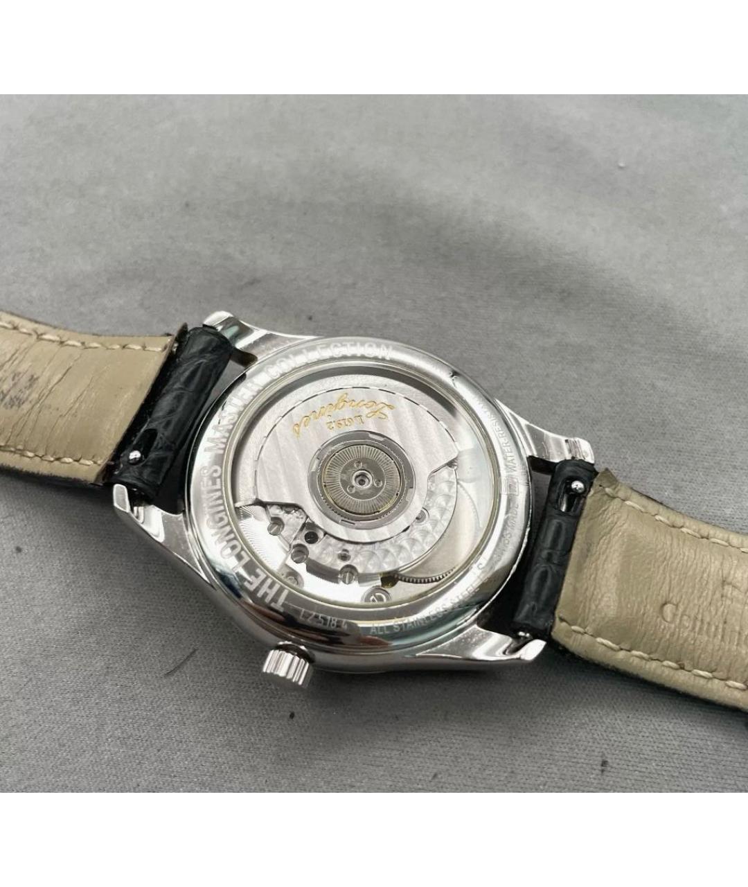 LONGINES Черные часы, фото 5