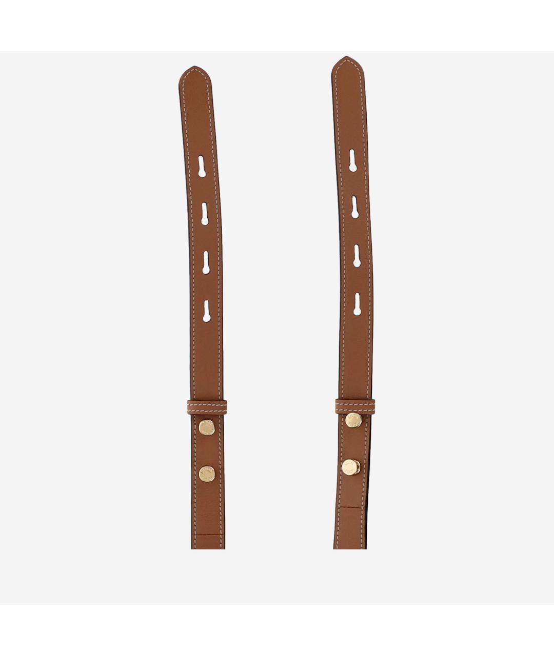 TOD'S Коричневая кожаная сумка тоут, фото 4