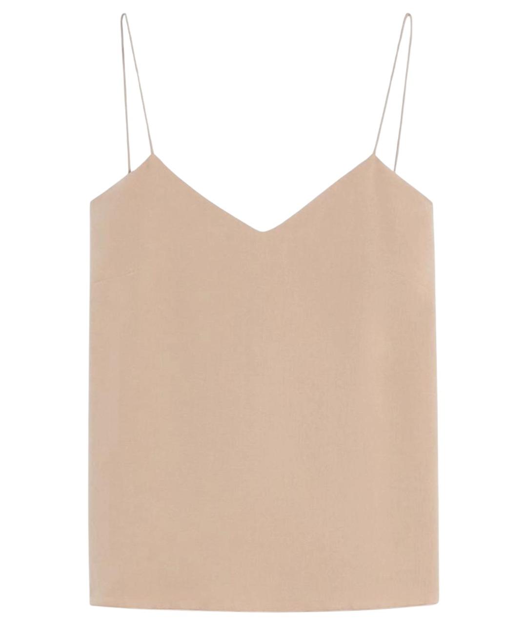 MAX MARA Бежевая майка, фото 1