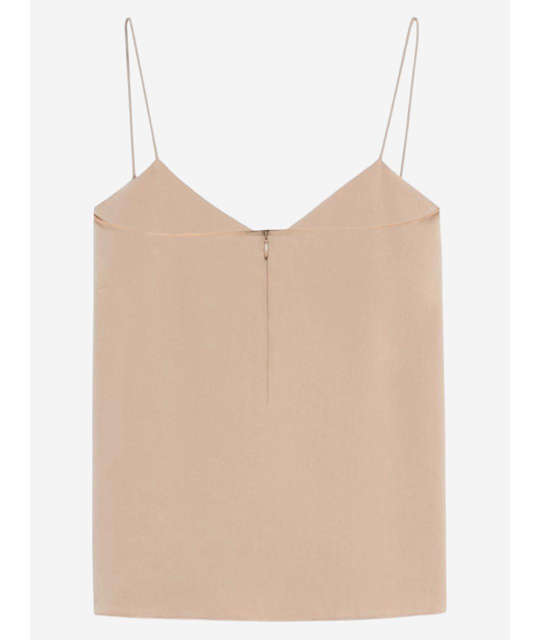 MAX MARA Бежевая майка, фото 2