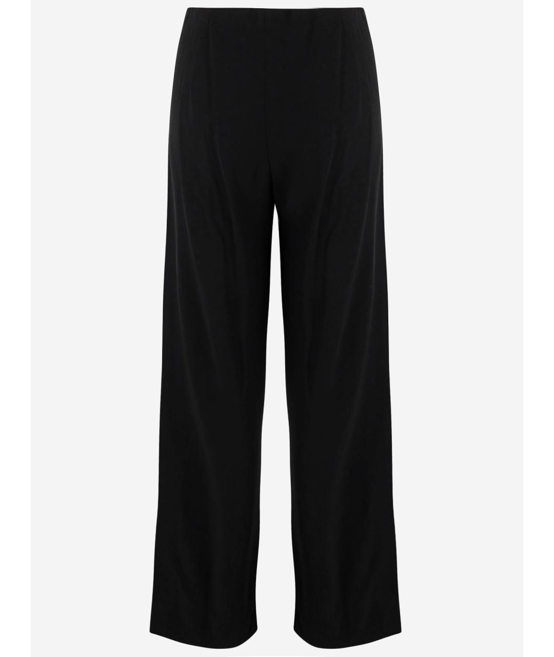 VINCE Черные прямые брюки, фото 2