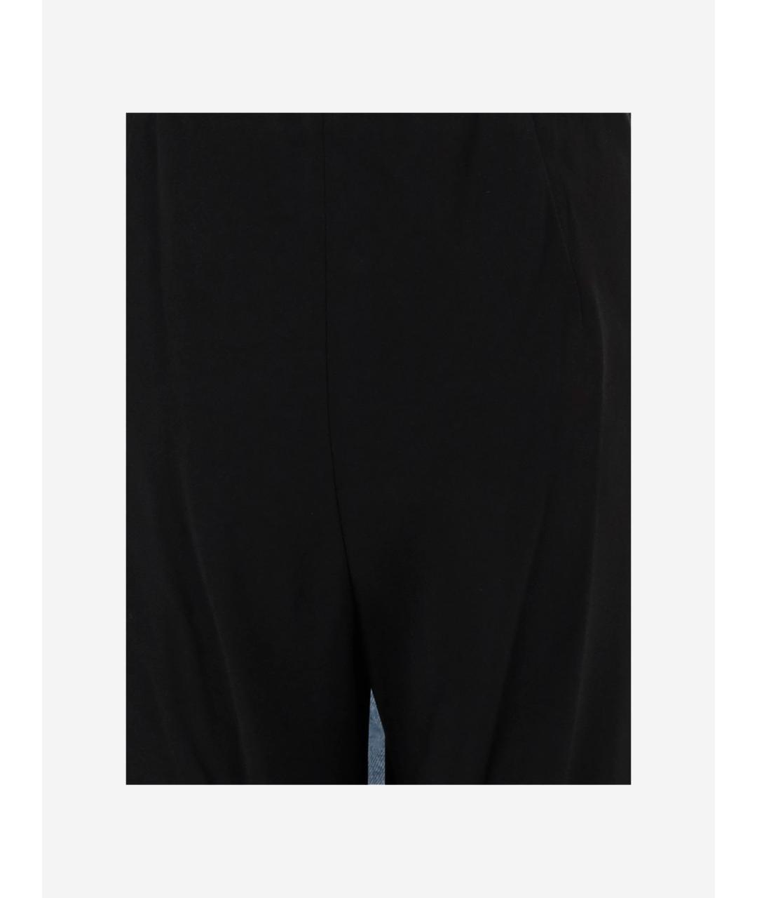 VINCE Черные прямые брюки, фото 3