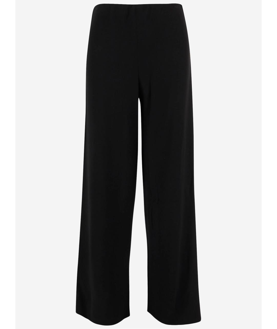 VINCE Черные прямые брюки, фото 4