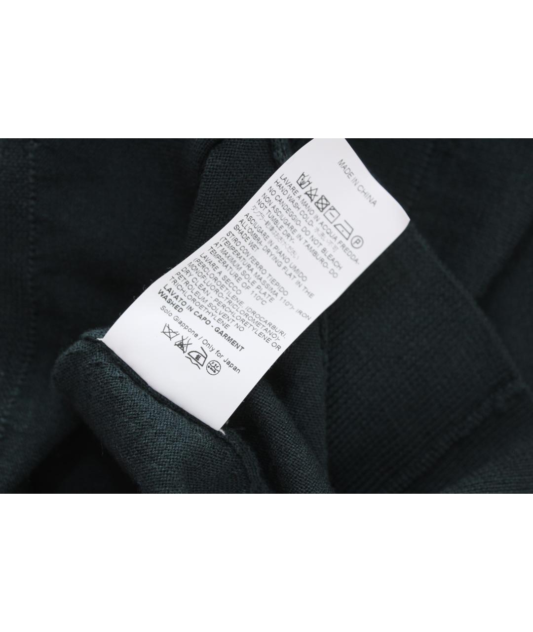 SEVENTY Зеленый шерстяной джемпер / свитер, фото 9