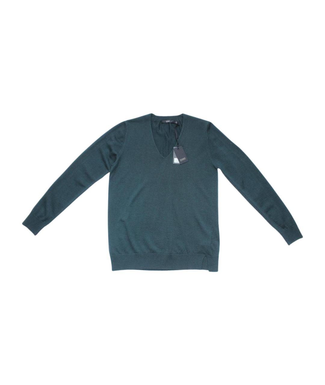 SEVENTY Зеленый шерстяной джемпер / свитер, фото 1