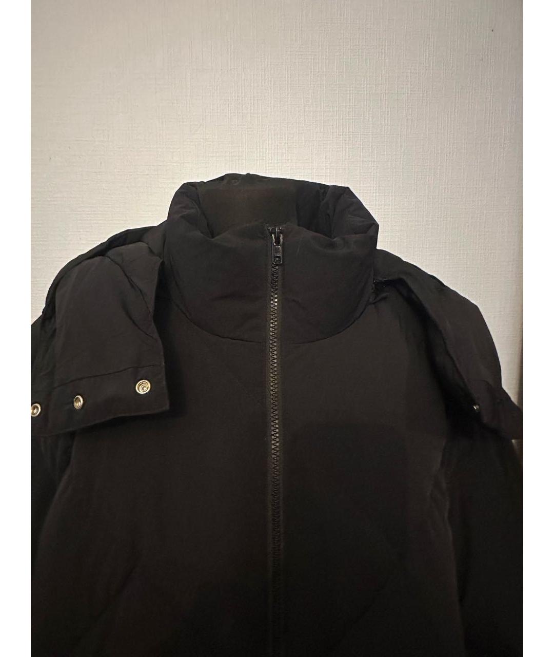 KENZO Черный синтетический пуховик, фото 4