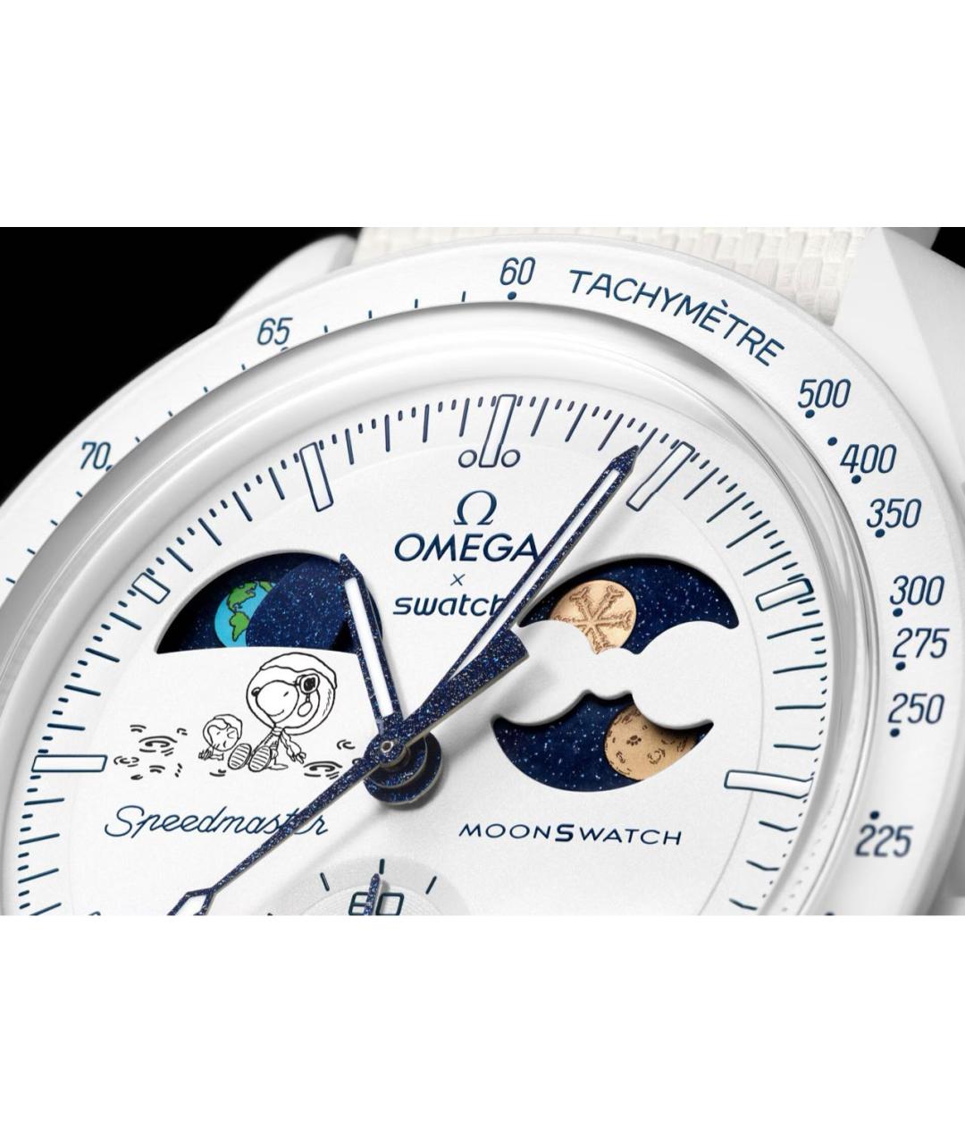 Swatch Белые керамические часы, фото 2