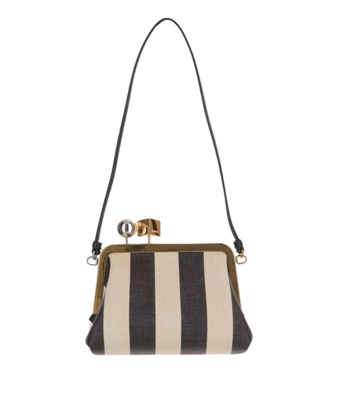 JACQUEMUS Бежевая сумка через плечо, фото 1