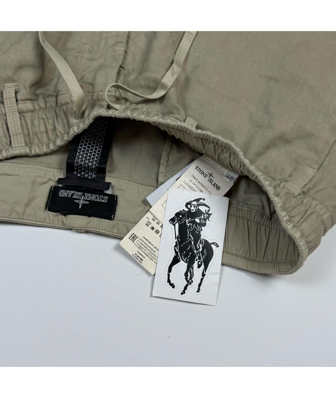 STONE ISLAND SHADOW PROJECT Бежевые повседневные брюки, фото 5