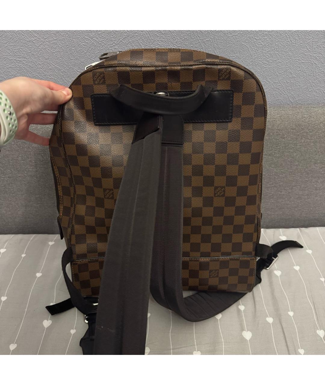 LOUIS VUITTON Коричневый рюкзак, фото 3