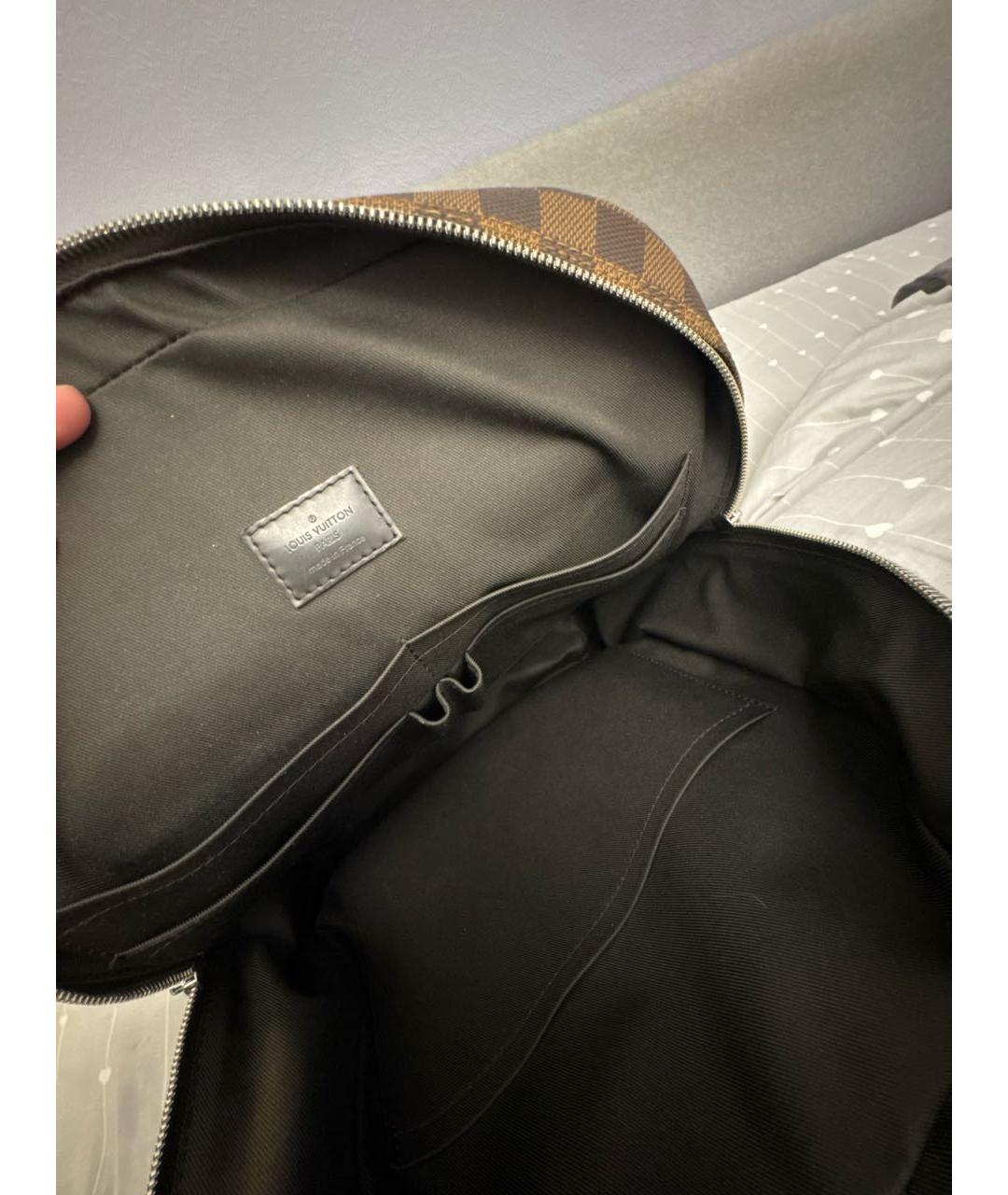 LOUIS VUITTON Коричневый рюкзак, фото 4