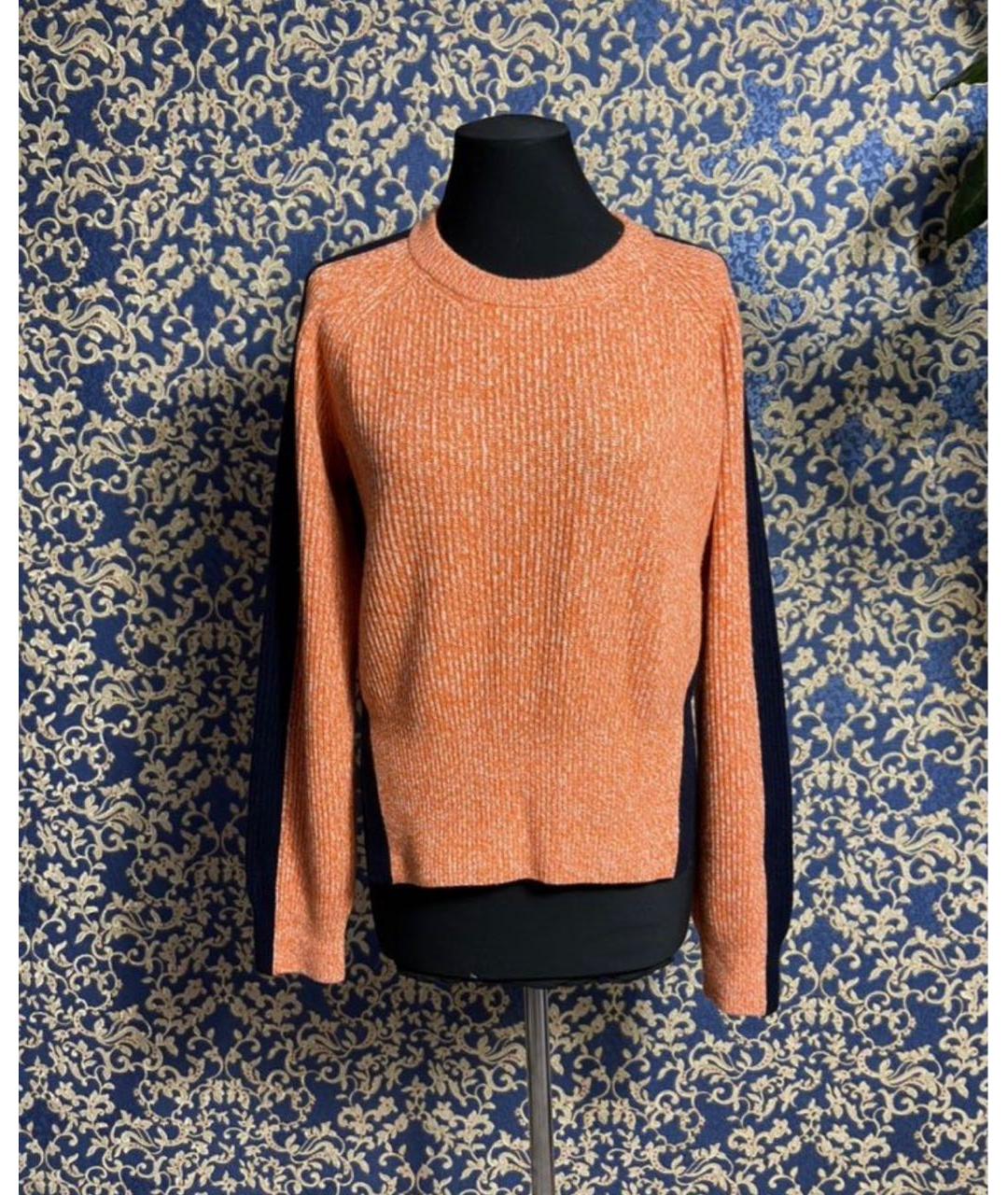 SPORTMAX Оранжевый кашемировый джемпер / свитер, фото 9