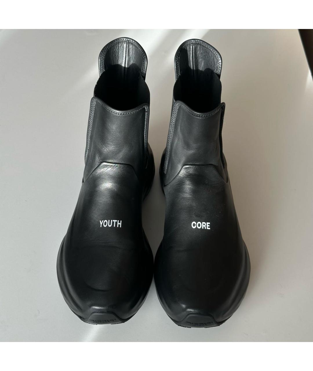 MISBHV Черные кожаные ботинки, фото 2