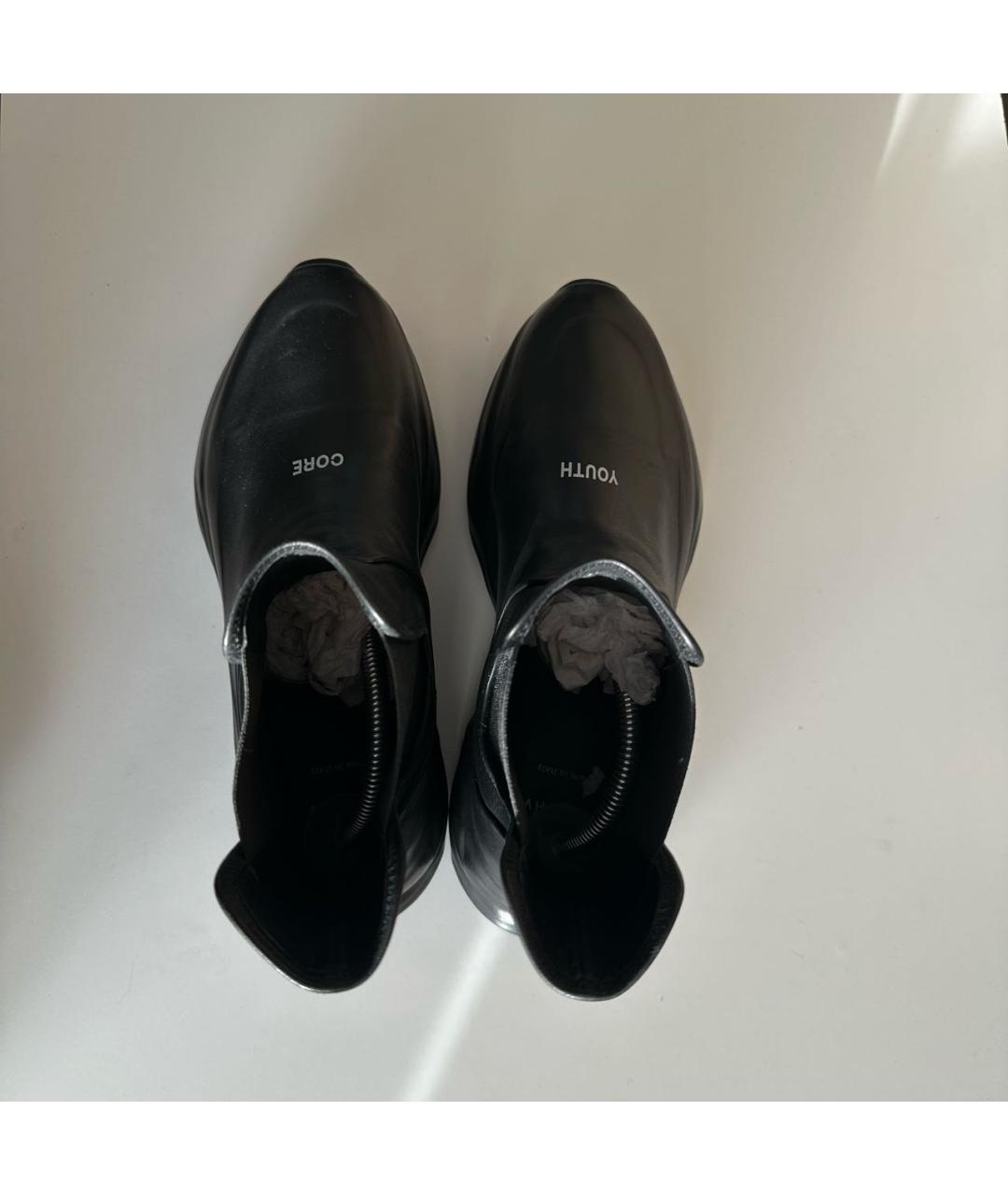 MISBHV Черные кожаные ботинки, фото 3