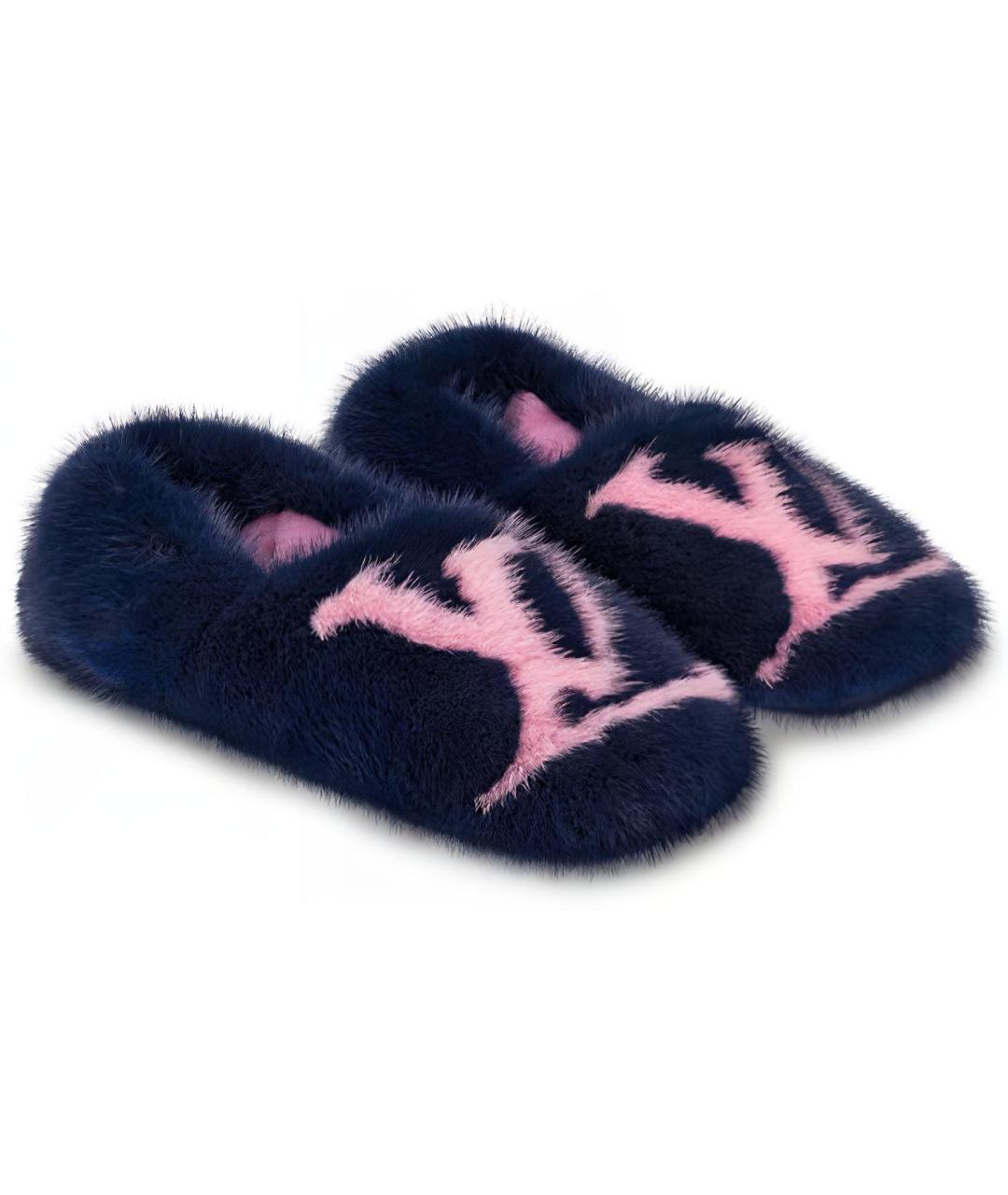 LOUIS VUITTON Синие мюли, фото 3