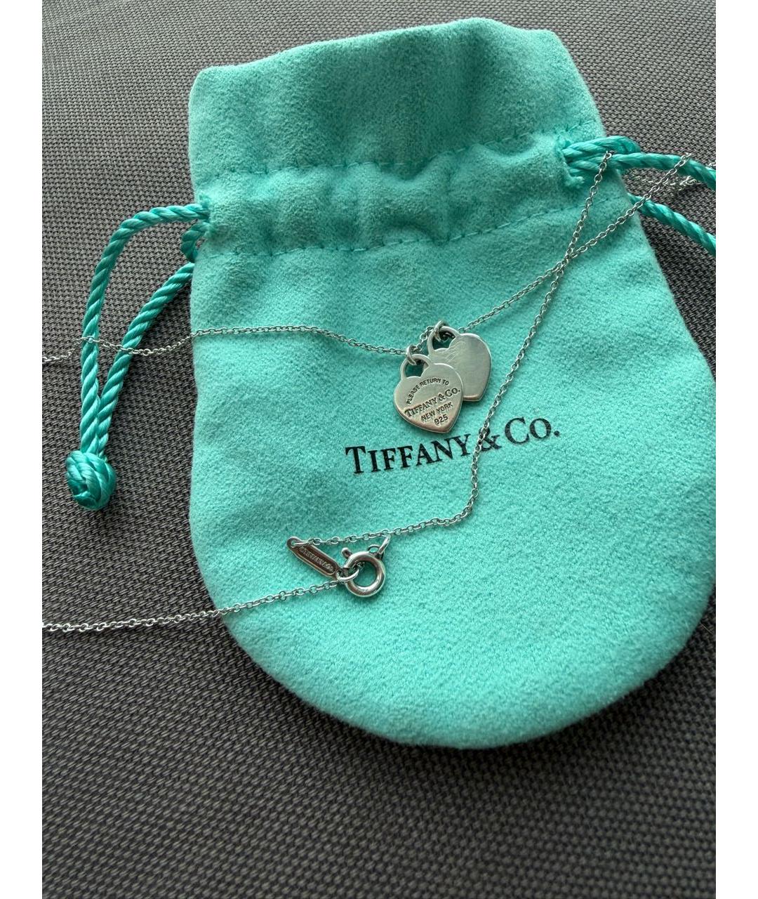 TIFFANY&CO Серебряное серебряное колье, фото 4