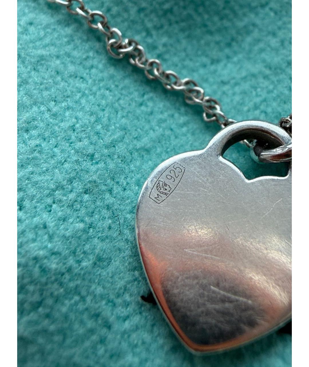 TIFFANY&CO Серебряное серебряное колье, фото 5