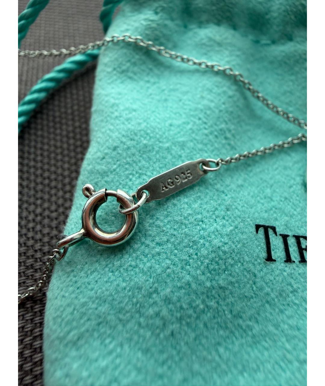 TIFFANY&CO Серебряное серебряное колье, фото 6