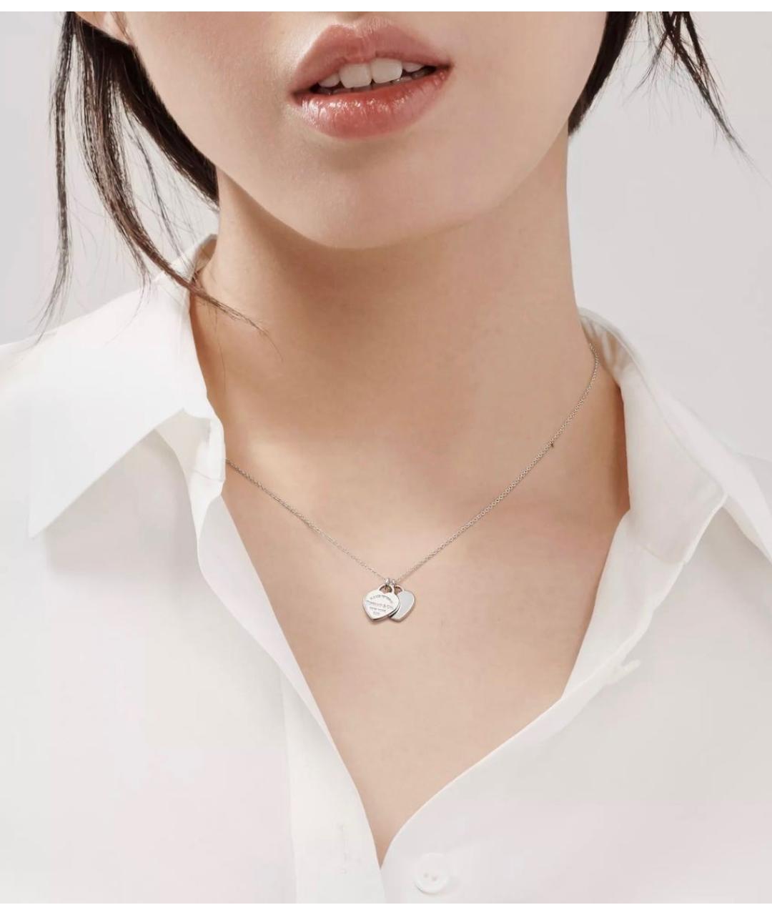 TIFFANY&CO Серебряное серебряное колье, фото 2