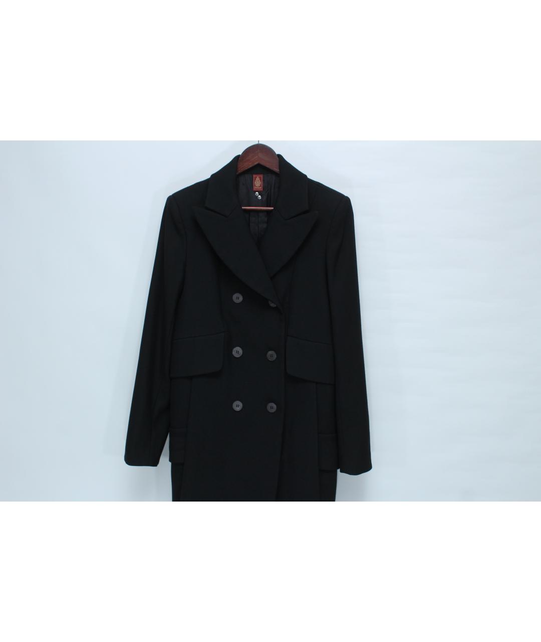 DONDUP Черное шерстяное пальто, фото 3