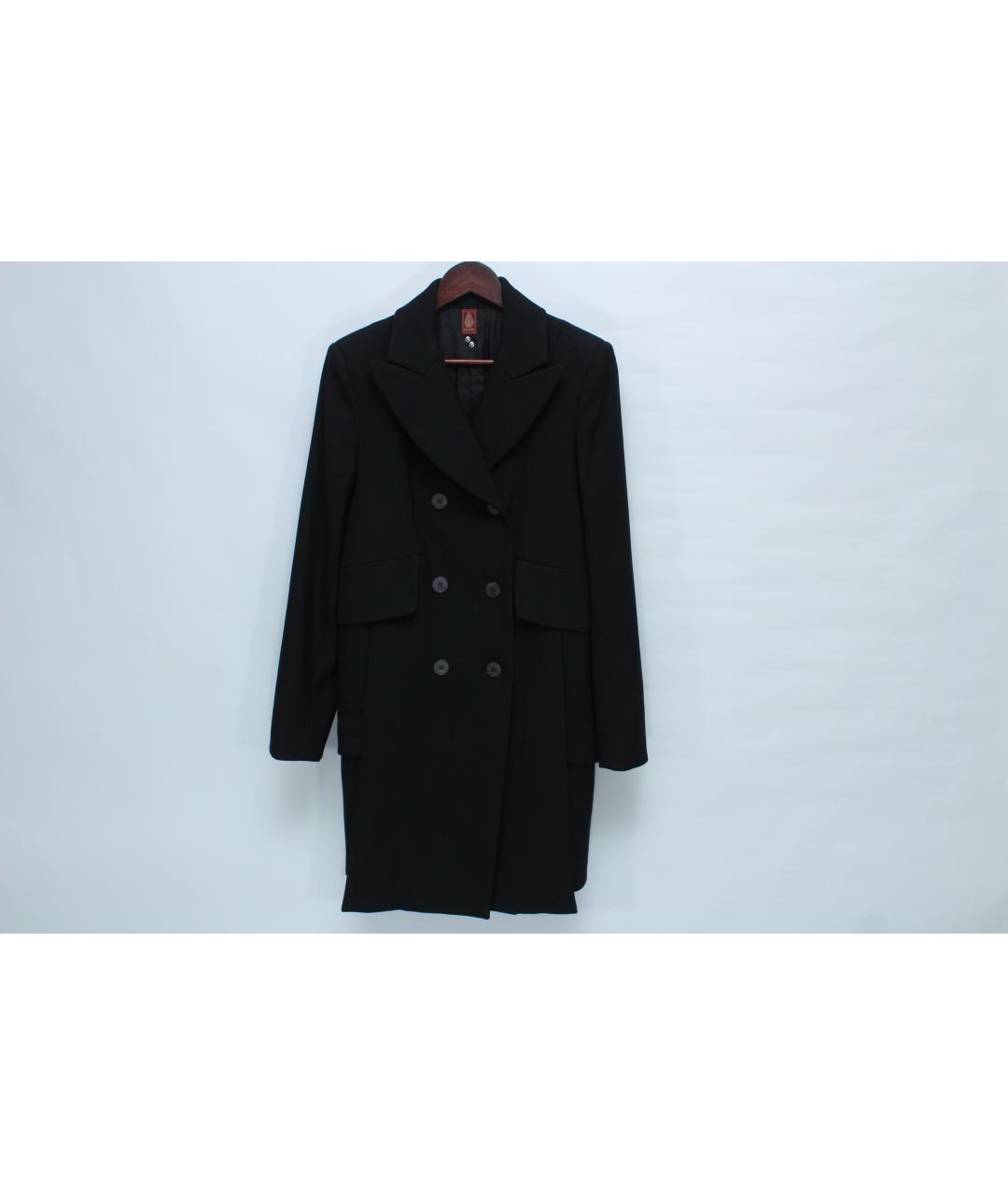 DONDUP Черное шерстяное пальто, фото 2