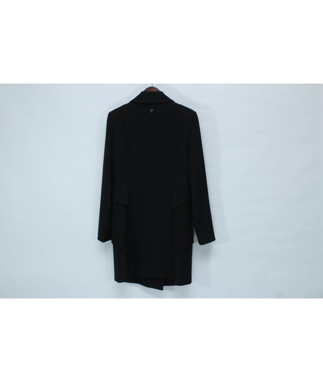 DONDUP Черное шерстяное пальто, фото 4