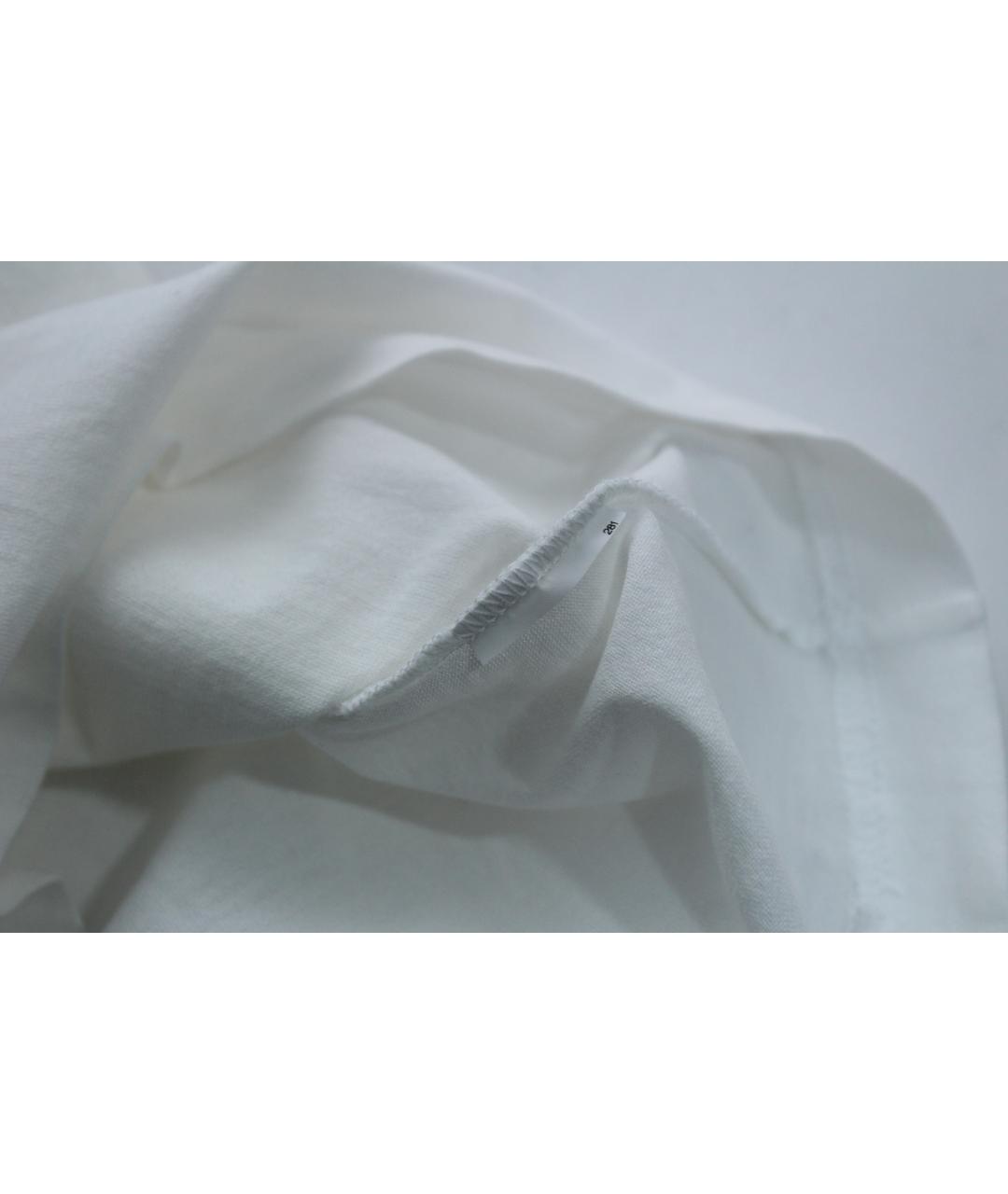 DOLCE&GABBANA Белая хлопковая футболка, фото 9